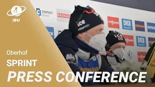 Oberhof 2023: Men Sprint Press Conference