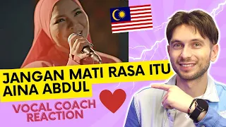 YAZIK reacts to Aina Abdul - Jangan Mati Rasa Itu