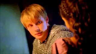 Merlin 5x11 'The Drawing Of The Dark' - Arthur and Gwen Scene