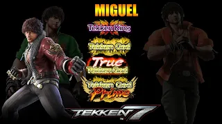 Miguel Tekken King To Tekken God Prime Rank Matches Tekken 7 Pakistan