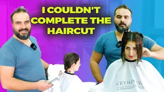 I CUT MY WIFE'S HAIR! 🤗 MAYBE I CAN'T CUT?? 🤔 BOB Haircut