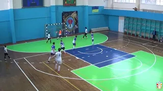 U-13. Обзор матча ДЮСШ Беляевка 0:19 СКА-Гармония Футзал Одесса Дети 2022-01-15