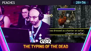 The Typing of the Dead by peaches in 28:56 - Awesome Games Done Quick 2024