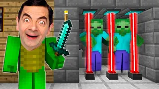 Locking Zombies in a SECURITY PRISON in Minecraft | MY VERSION