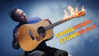 CROSSPICKIN BLUEGRASS STOMPIN #chrisbrennanguitar #bluegrassguitar