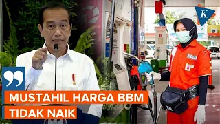 Jokowi Ungkap Alasan Harga BBM Naik
