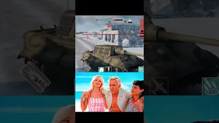 Ягтигр☺️😳 Кв-2☠️😎 Барбигеймер #warthunder #warthundermobile #games #recommended #shorts #memes