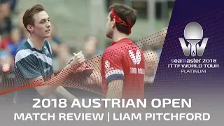 Liam Pitchford Match Review | 2018 ITTF Austrian Open