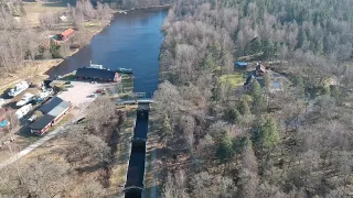 Hjälmaredocka / Hjälmare kanal with DJI SPARK drone