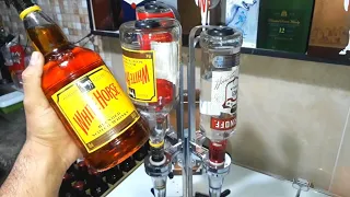 COMO TROCAR AS GARRAFAS DO DOSADOR DE WHISKY GIRATORIO DISPENSER  - Whiskeria adega Arábia