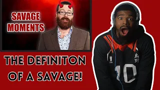 AMERICAN REACTS TO Frankie Boyle Being A Savage For 10 Minutes