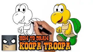 How to Draw Koopa Troopa | Super Mario (Art Tutorial)