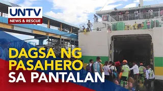 Pagdagsa ng mga pasahero sa Batangas Port, inaasahan ngayong March 27