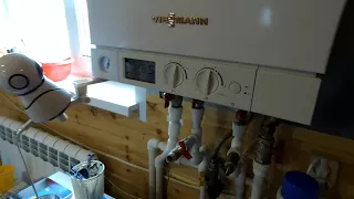 Обзор настенного газового котла Viessmann Vitopend 100 WH1D 24.8 квт 4ый год эксплуатации