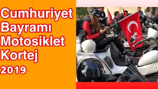 Motosiklet Kortej | 2019 | Cumhuriyet Bayramı | Suadiye Start | Vlog | Ertan Turhan