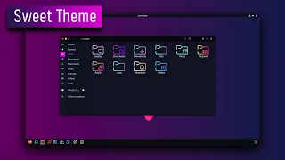 Sweet Theme |  Make Gnome Look Better | Ubuntu 22.04 Customization