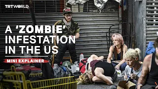 What is the ‘zombie drug’ that has infested US streets?