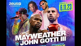 Full Mayweather vs John Gotti III fight and all the drama after!! Epic brawl..