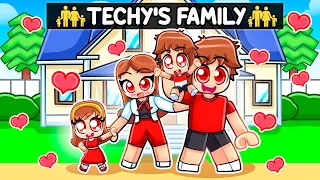Starting A TECHY FAMILY in Roblox...