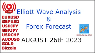 Live Elliott Wave Analysis | Forex Forecast | Weekly Forex Analysis | August 26, 2023
