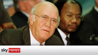 South Africa's last apartheid president, FW de Klerk dies, aged 85