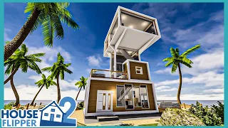 House Flipper 2 - Island Vacation Home - Sandbox Mode - Build and Tour!