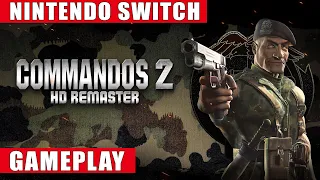 Commandos 2 HD Remaster Nintendo Switch Gameplay