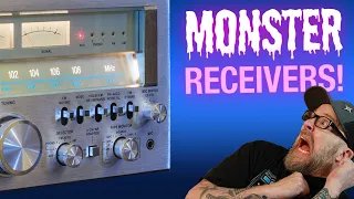 Top 5 Monster HiFi Stereo Receivers from the 70's! SCARY!