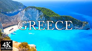 Greece 4K - Explore the Breathtaking Santorini Nature Film & Relaxing Piano Music - Asmr Reiki