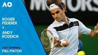 Roger Federer v Andy Roddick l Full Match | Australian Open 2007 Semifinal