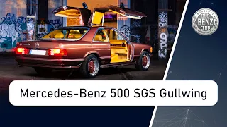 C126 Mercedes-Benz 500 SEC SGS Gullwing tuning 80th