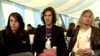 Nirvana Interview at Reading Fest In 1991 MTV News - Come As You Are (PRO CLIP #1b)