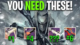 THE MOST Used WEAPONS In Every Slot You Should Have! Destiny 2 Season 21 Weapon Guide