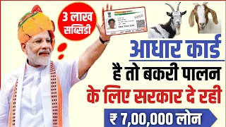 Bakri Palan Business Loan 2024 | goat farming business plan Rs 10 lakh | Rs 5 Lakh Subsidy |