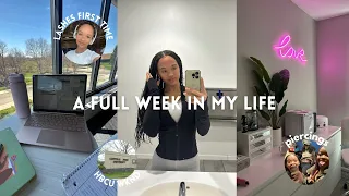 A Week In My Life | Lashes, Belly Piercing, HBCU getaway ☼