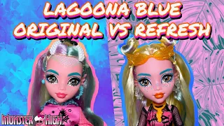 Monster High CORE REFRESH Lagoona Blue Doll UNBOXING & REVIEW!! 🐡🩵