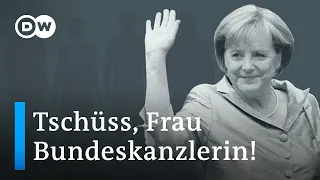 Großer Zapfenstreich für Angela Merkel | DW Nachrichten
