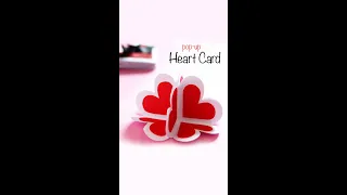 DIY Pop-up Heart Card | Pop-up Cards | Paper Crafts