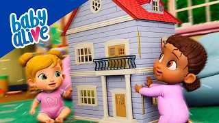 Jeu de la maison de poupée 🏡 Dessin Animé Pour Bébé 👗 Baby Alive Français 💕