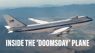 Take flight with the Air Force's 'Doomsday' plane: The E-4B Nightwatch