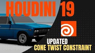 Houdini 19 Tutorial | Car  Constraint | Hip File