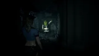 Shrek wants Claire out of his swamp! - RE2 Remake MOD