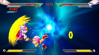 AMY vs BLAZE (Hardest Difficulty) Sonic Smackdown - Definitive Edition (PC)