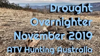 ATV Hunting Australia - Drought Overnighter - Shooting Wild Pigs Deer Foxes Cats Hares and Rabbits