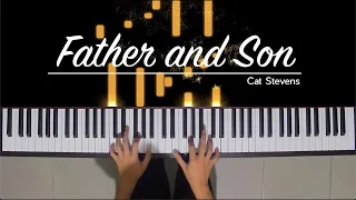 Father and Son - Cat Stevens [HQ] Piano Cover Tutorial w/ FREE SHEET MUSIC