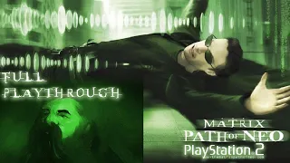 Aris Plays Matrix Path of Neo But All the Movie Scenes are Censored (PS2 Full Playthrough)