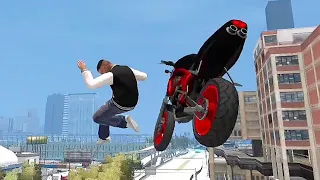 GTA 4 Crazy Motorcycle Crashes Compilation (Euphoria Ragdolls) Ep.14