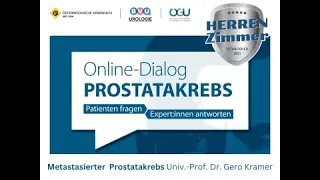 Online Dialog "Prostatakrebs": Therapien beim metastasierten Prostatakrebs