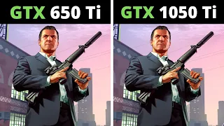 GTX 650 Ti vs GTX 1050 Ti | 1GB vs 4GB | How Much Difference?