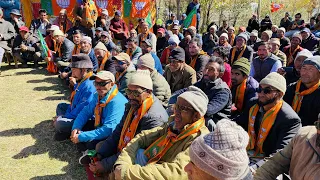 Parkachik Constintuncy Independent Candidate Haji Ghulam Mohmad Joined BJP along With  His Workers